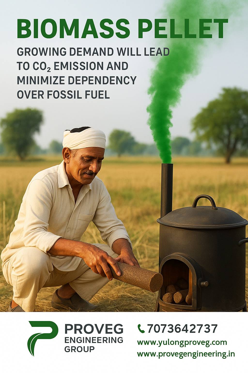 🌱 Biomass Pellets: Powering India’s Future