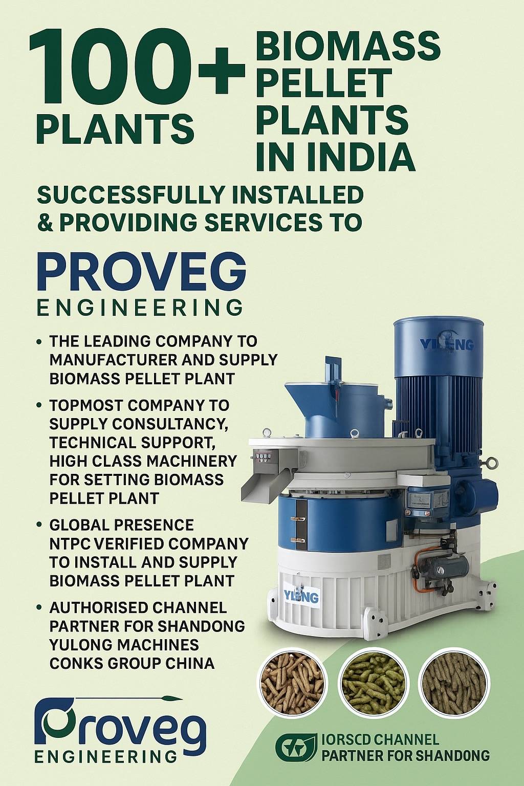 🌿 Proveg Engineering Sets a New Benchmark in India’s Biomass Revolution 🌿