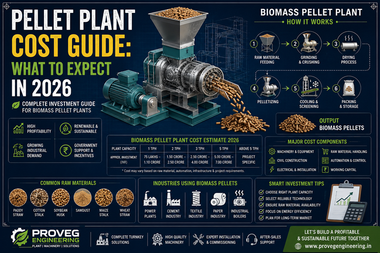 Pellet Plant Cost Guide 2026: What to Expect Before You Invest