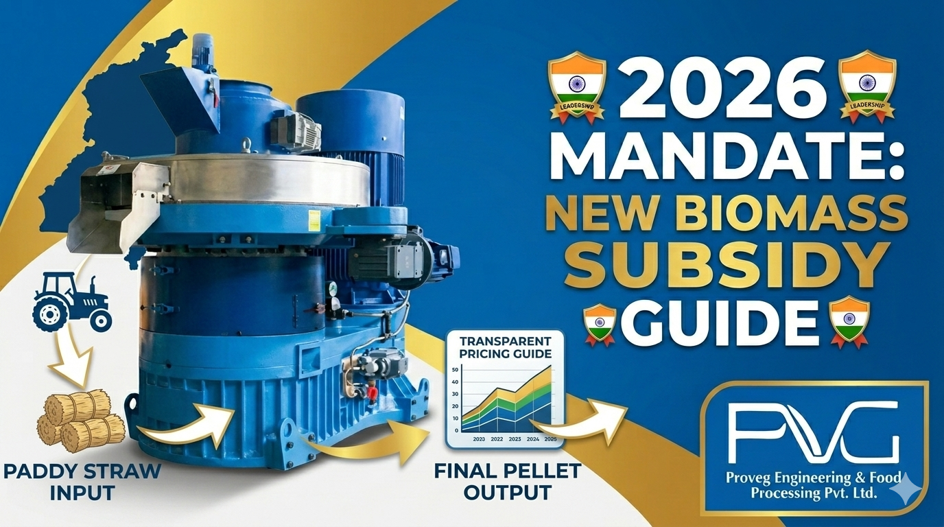 Biomass Pellet Machine Price in Punjab